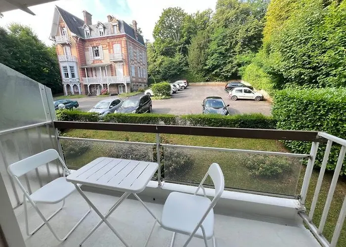 Anabel - Calme Et Protegee , Avec Balcon, Proche Du Centre Et De La アパート ヴィレ・シュル・メール