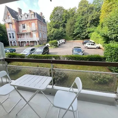 Anabel - Calme Et Protegee , Avec Balcon, Proche Du Centre Et De La Lägenhet Villers-sur-Mer