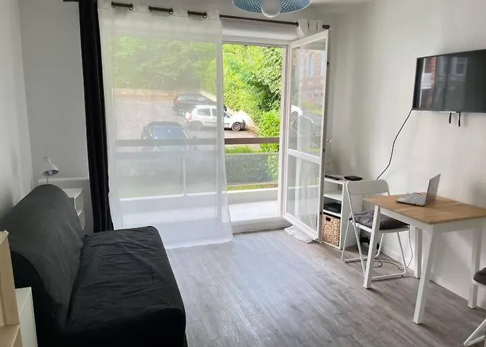 아파트 Anabel - Calme Et Protegee , Avec Balcon, Proche Du Centre Et De La